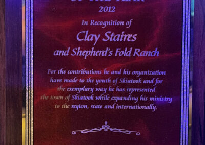 Clay Staires Citizen Of The Year